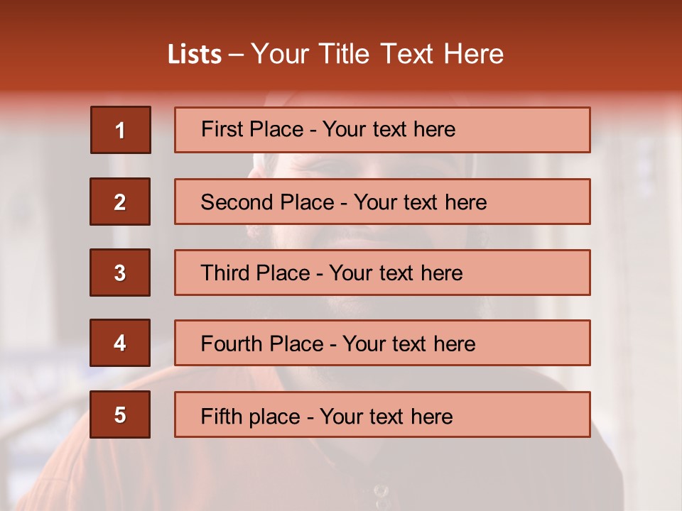 Arab Beauty Closeup PowerPoint Template