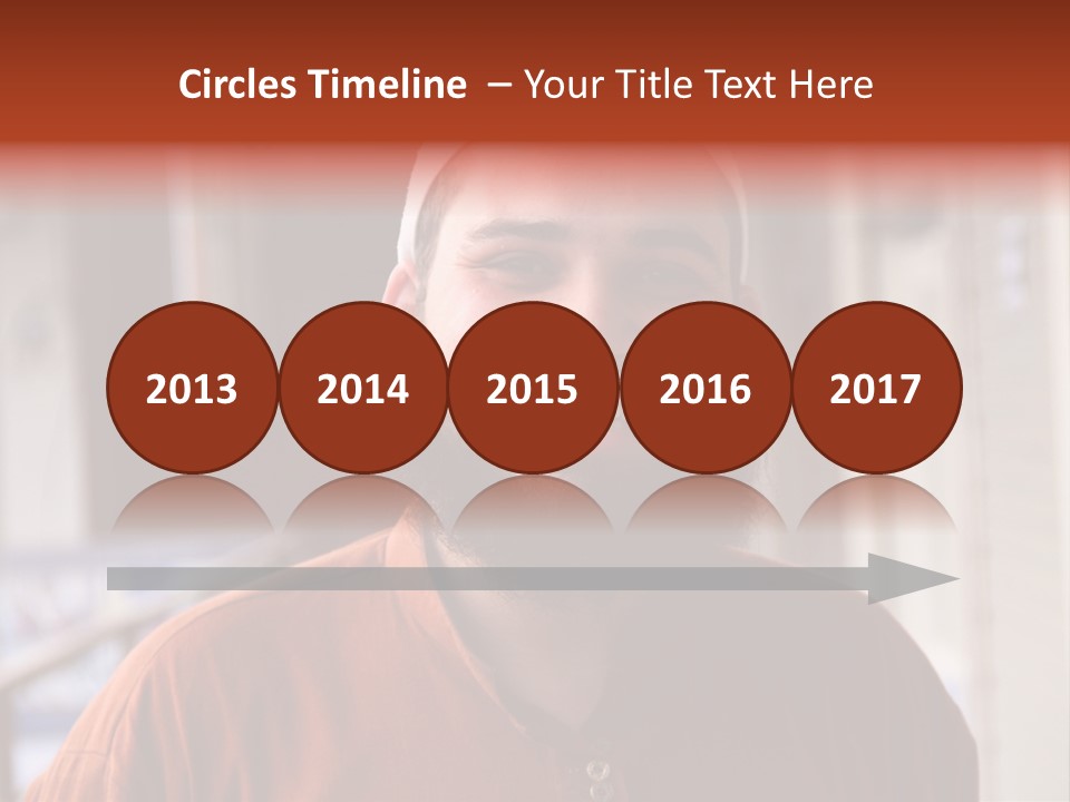 Arab Beauty Closeup PowerPoint Template