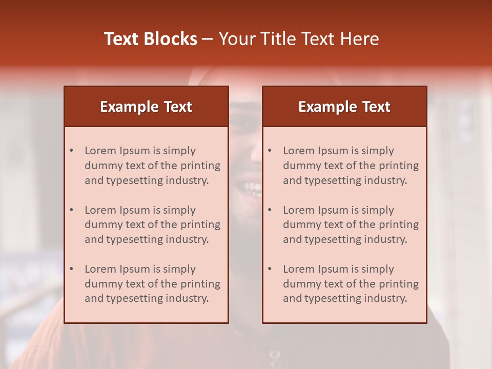 Arab Beauty Closeup PowerPoint Template