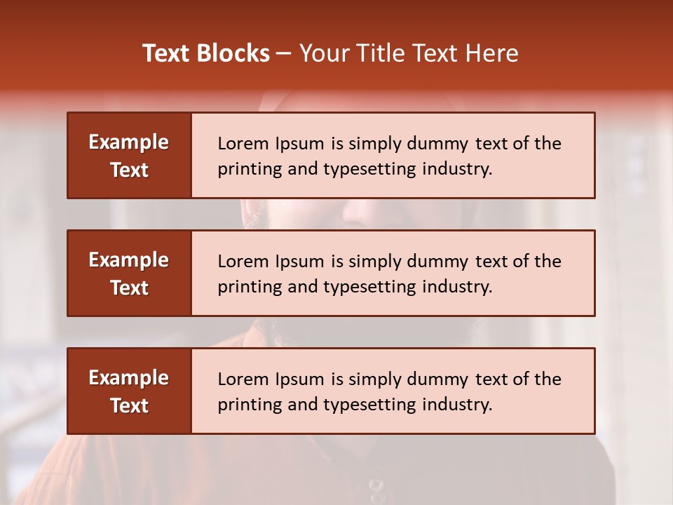 Arab Beauty Closeup PowerPoint Template