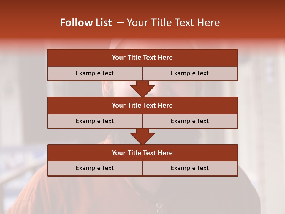 Arab Beauty Closeup PowerPoint Template