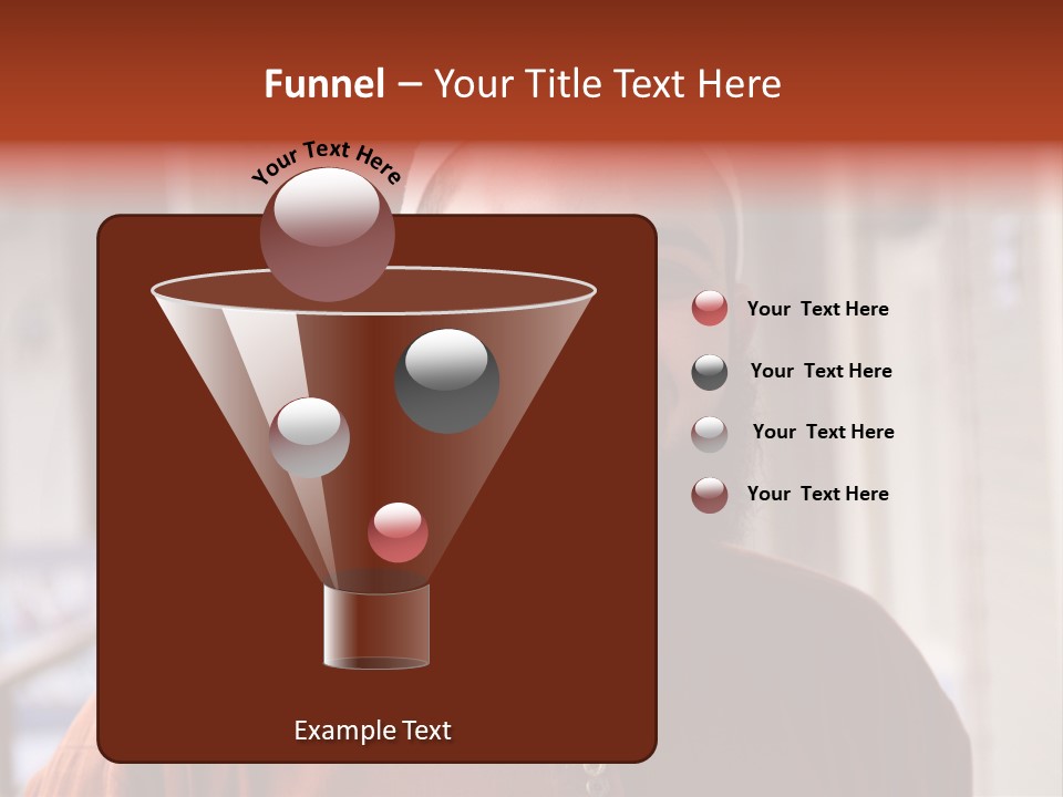 Arab Beauty Closeup PowerPoint Template