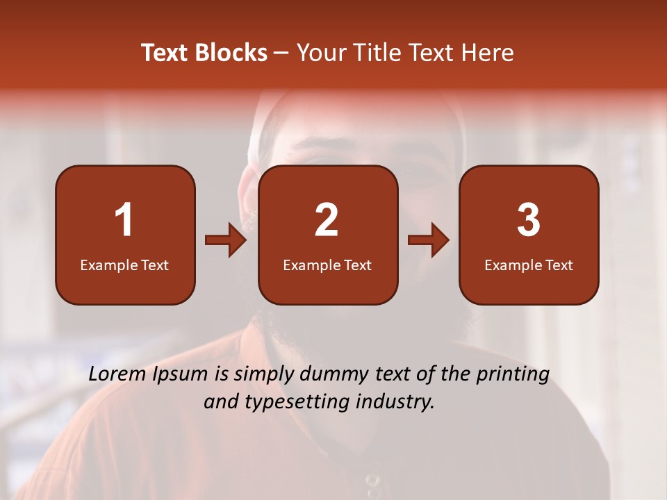 Arab Beauty Closeup PowerPoint Template