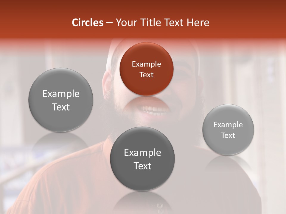 Arab Beauty Closeup PowerPoint Template