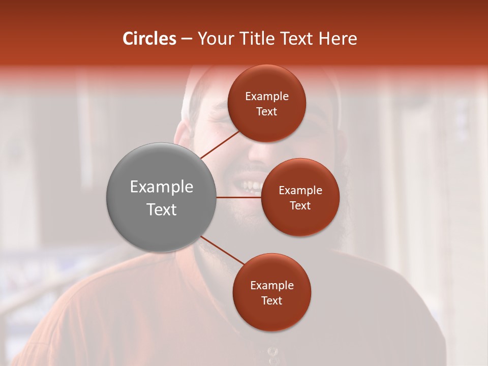 Arab Beauty Closeup PowerPoint Template