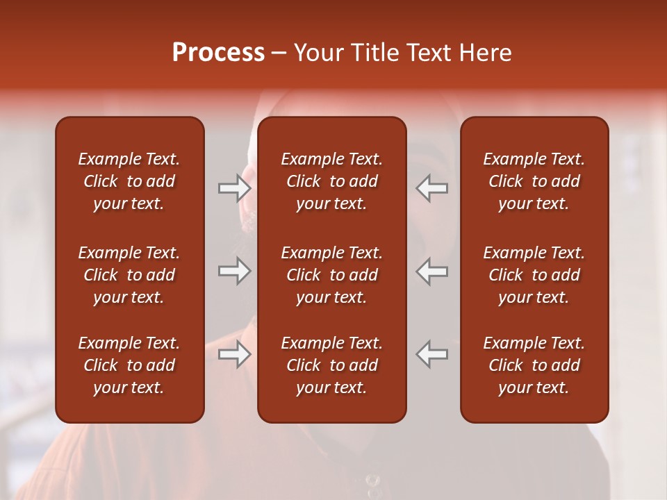 Arab Beauty Closeup PowerPoint Template