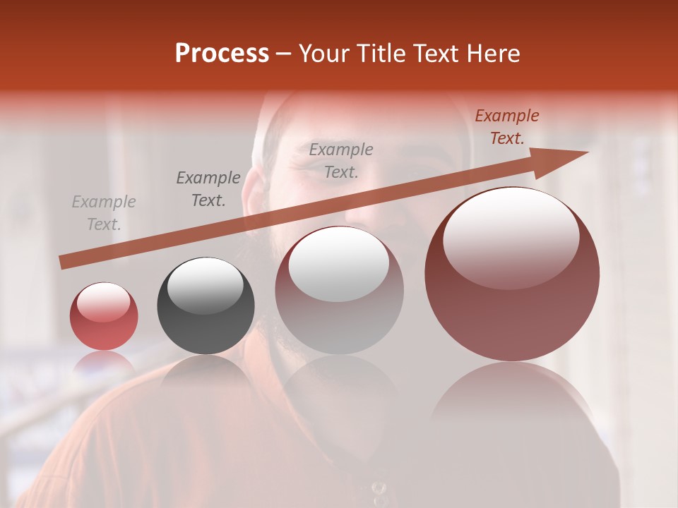 Arab Beauty Closeup PowerPoint Template