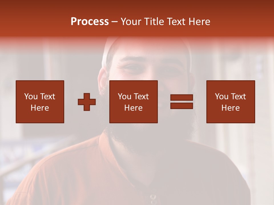 Arab Beauty Closeup PowerPoint Template