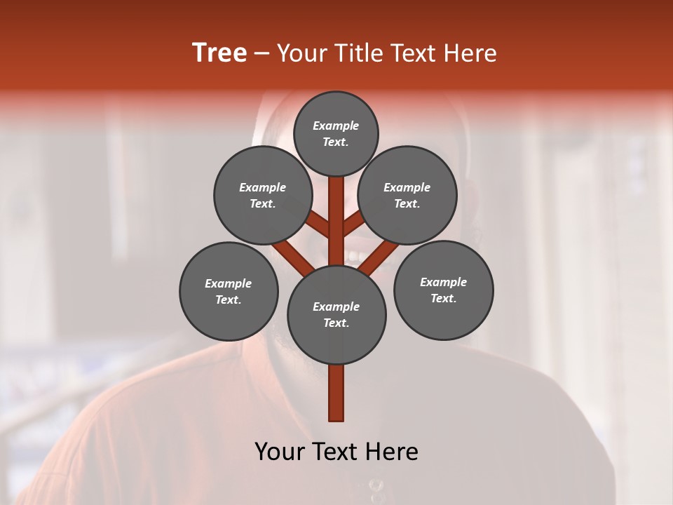 Arab Beauty Closeup PowerPoint Template