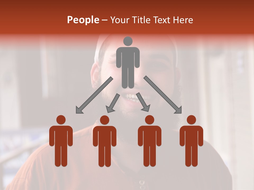 Arab Beauty Closeup PowerPoint Template