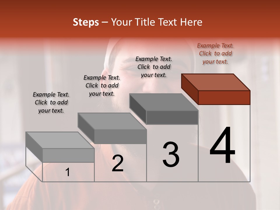 Arab Beauty Closeup PowerPoint Template