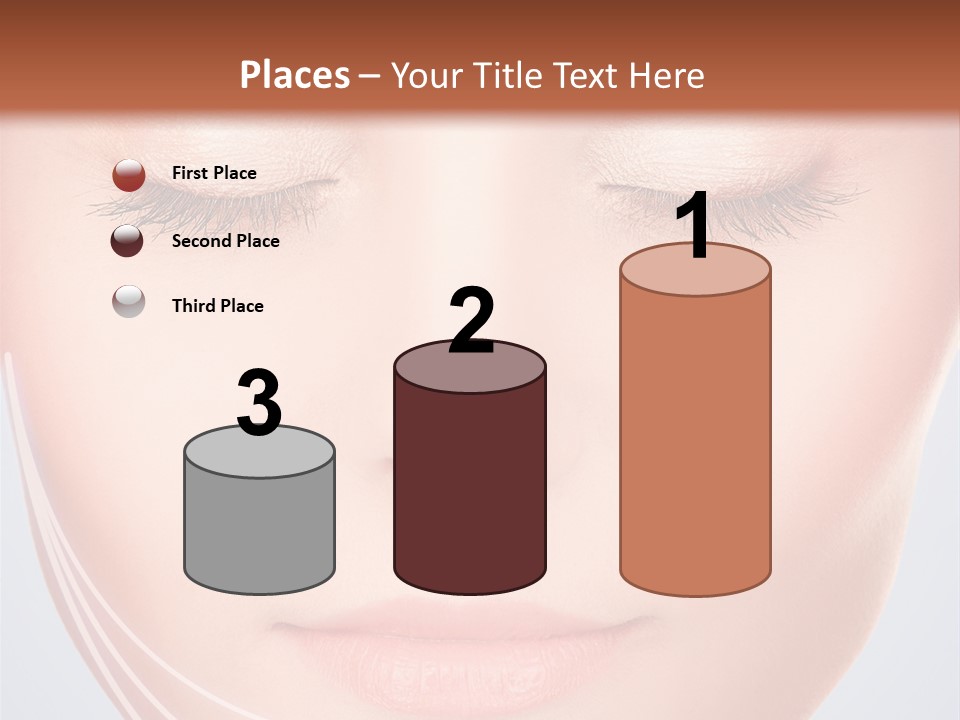 Calm Collagen Freshness PowerPoint Template