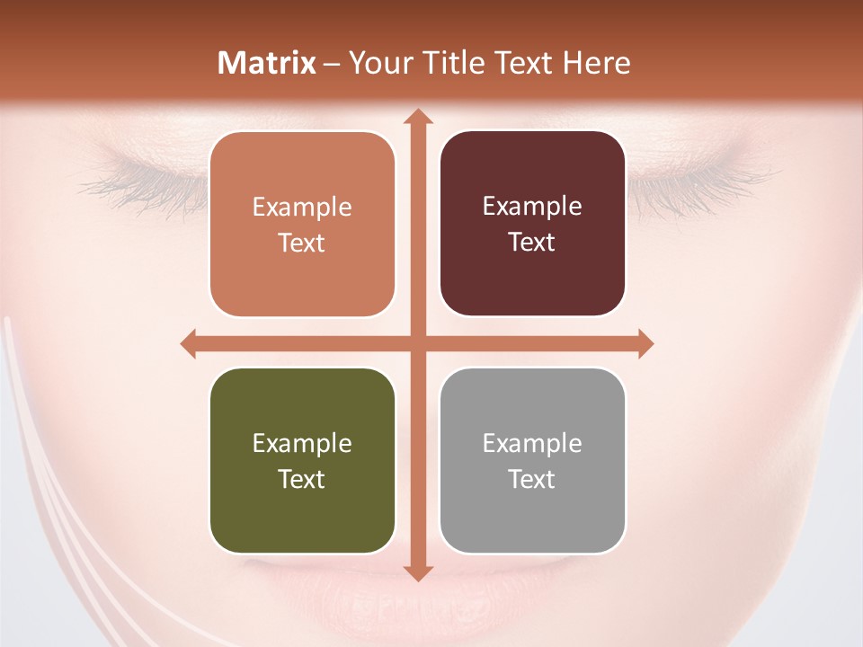 Calm Collagen Freshness PowerPoint Template