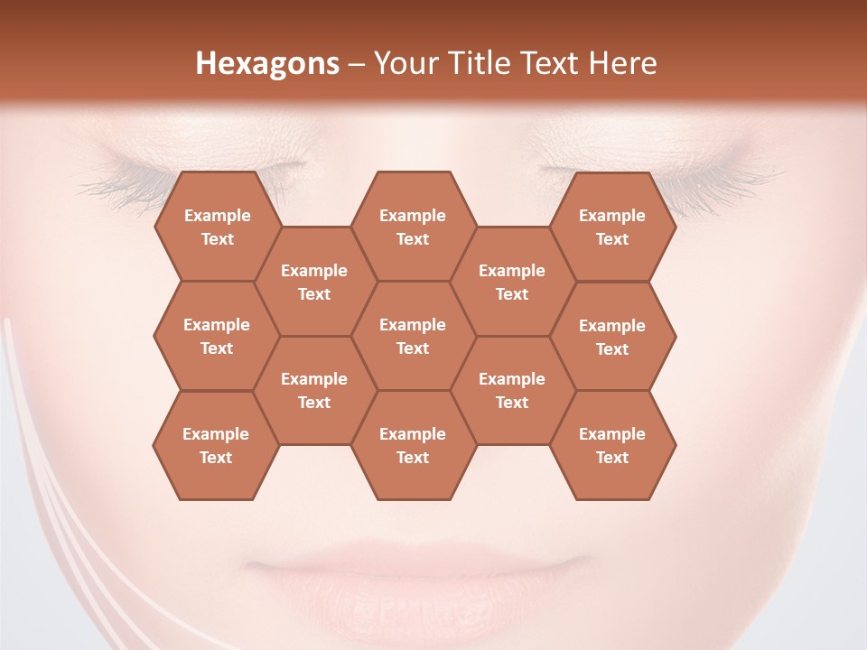 Calm Collagen Freshness PowerPoint Template