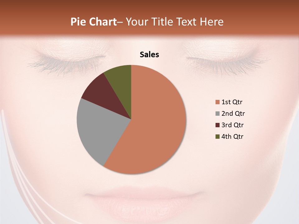 Calm Collagen Freshness PowerPoint Template