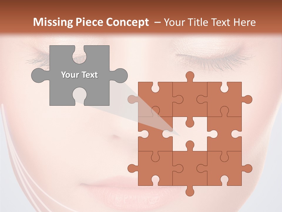 Calm Collagen Freshness PowerPoint Template