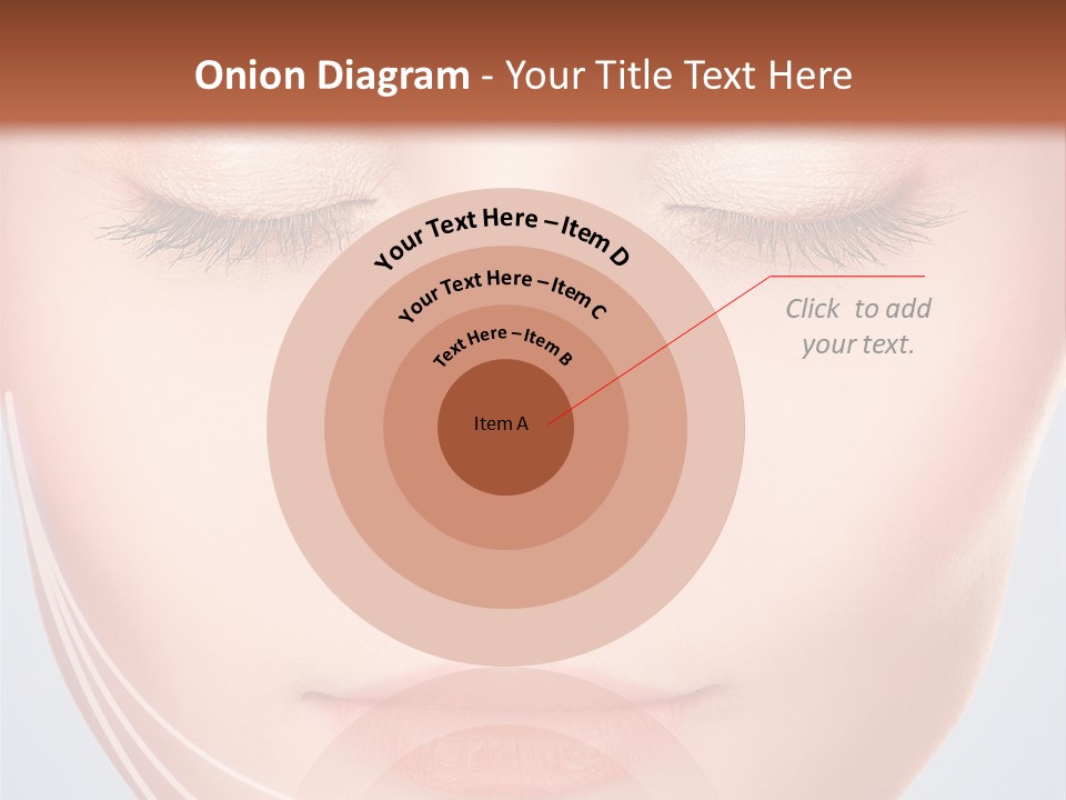 Calm Collagen Freshness PowerPoint Template