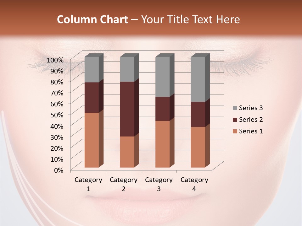Calm Collagen Freshness PowerPoint Template