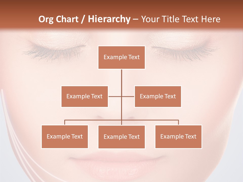 Calm Collagen Freshness PowerPoint Template