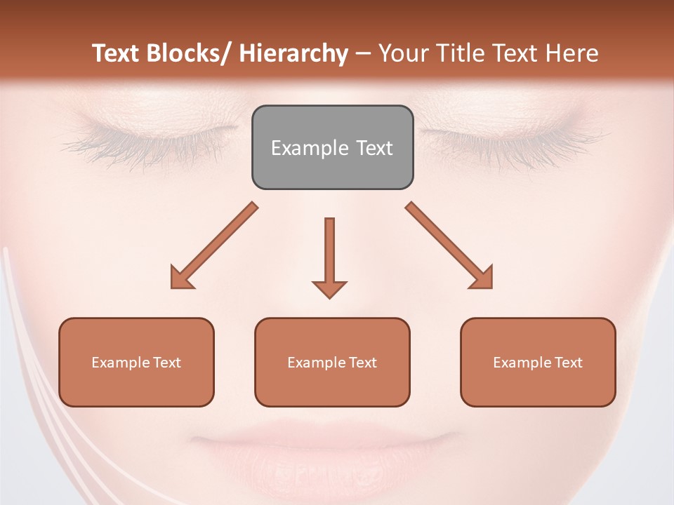 Calm Collagen Freshness PowerPoint Template
