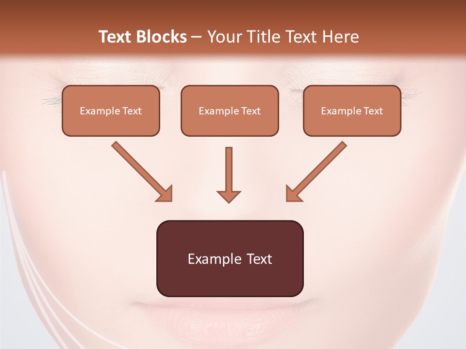 Calm Collagen Freshness PowerPoint Template