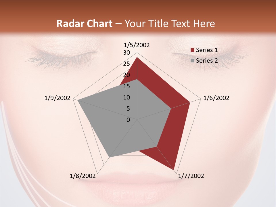 Calm Collagen Freshness PowerPoint Template