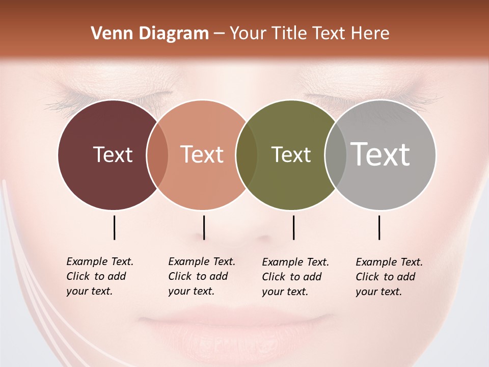 Calm Collagen Freshness PowerPoint Template