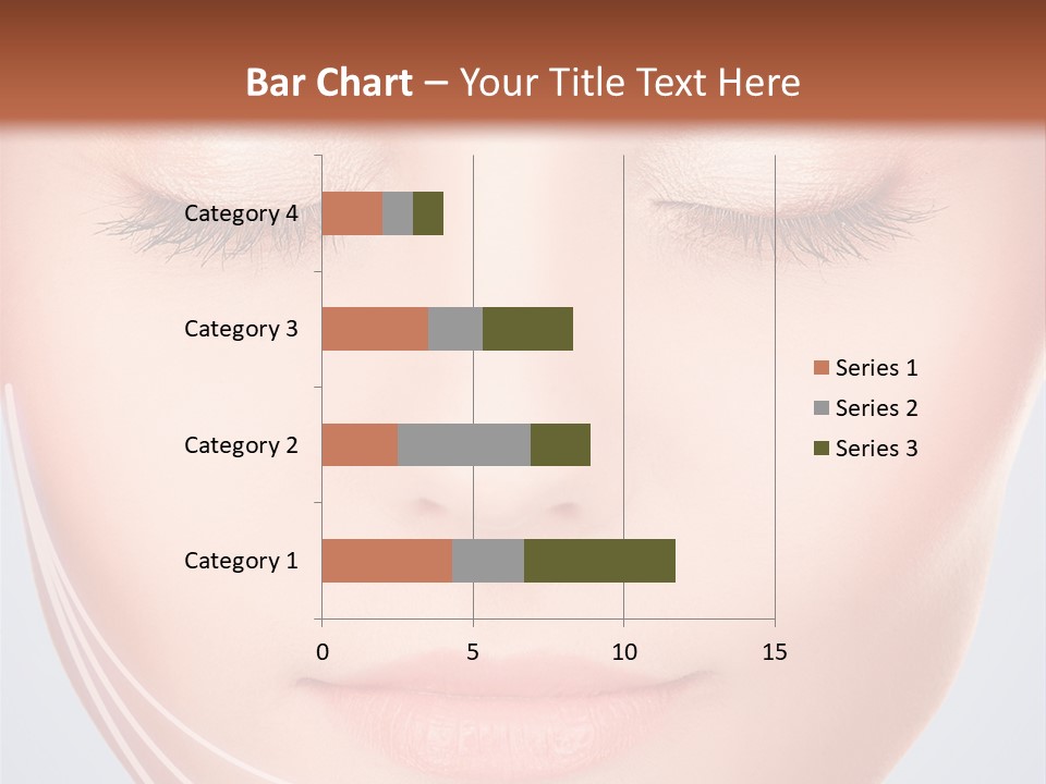 Calm Collagen Freshness PowerPoint Template