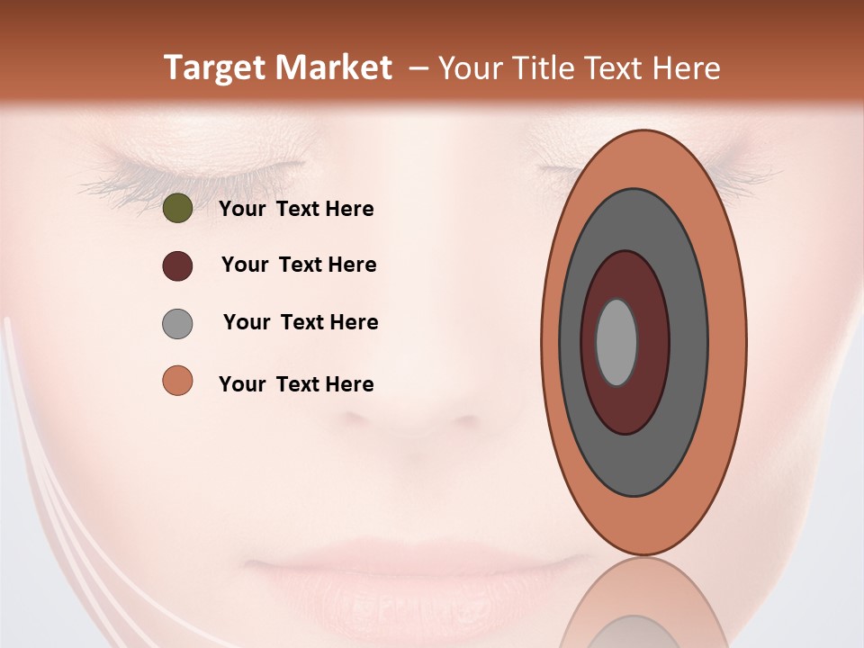 Calm Collagen Freshness PowerPoint Template