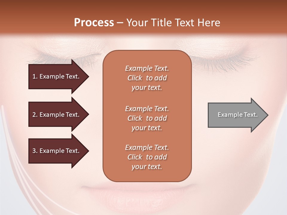 Calm Collagen Freshness PowerPoint Template
