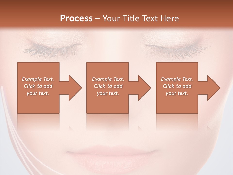 Calm Collagen Freshness PowerPoint Template