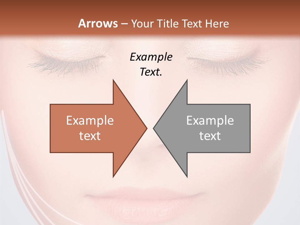 Calm Collagen Freshness PowerPoint Template