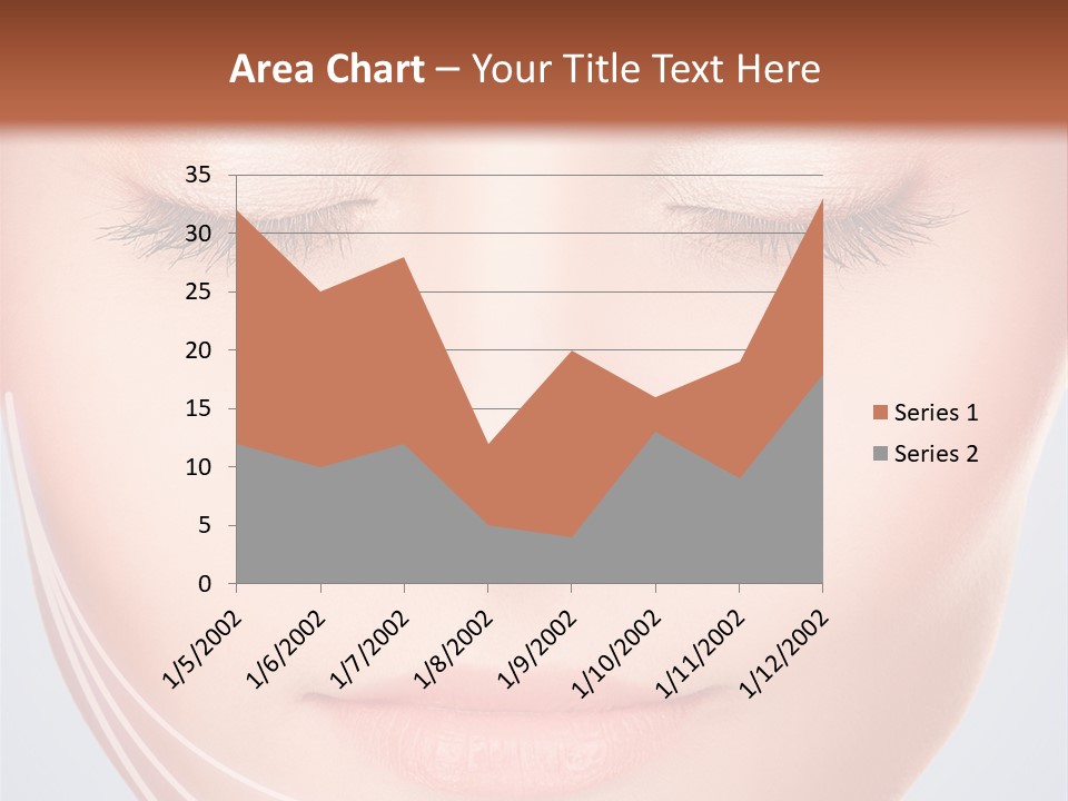 Calm Collagen Freshness PowerPoint Template
