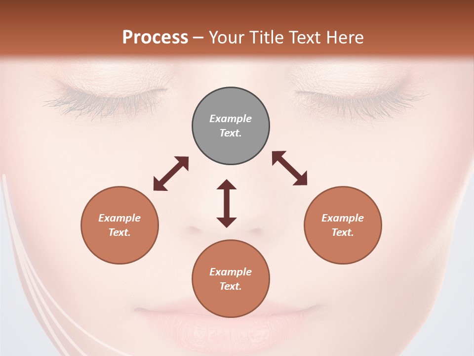 Calm Collagen Freshness PowerPoint Template