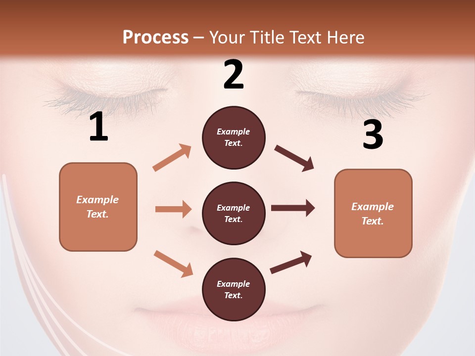 Calm Collagen Freshness PowerPoint Template