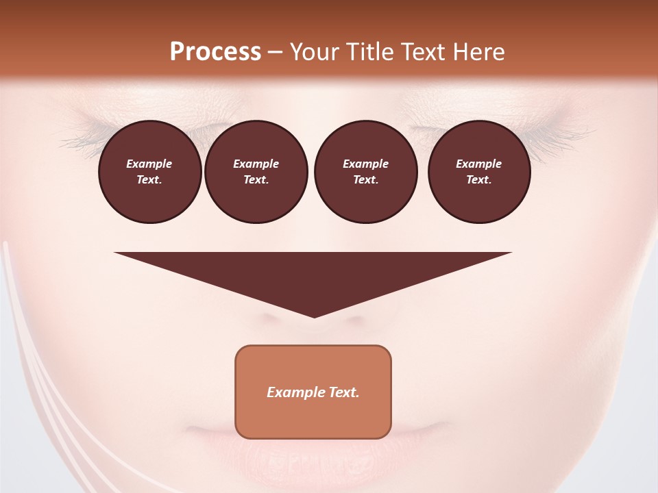 Calm Collagen Freshness PowerPoint Template