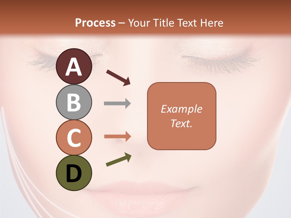 Calm Collagen Freshness PowerPoint Template