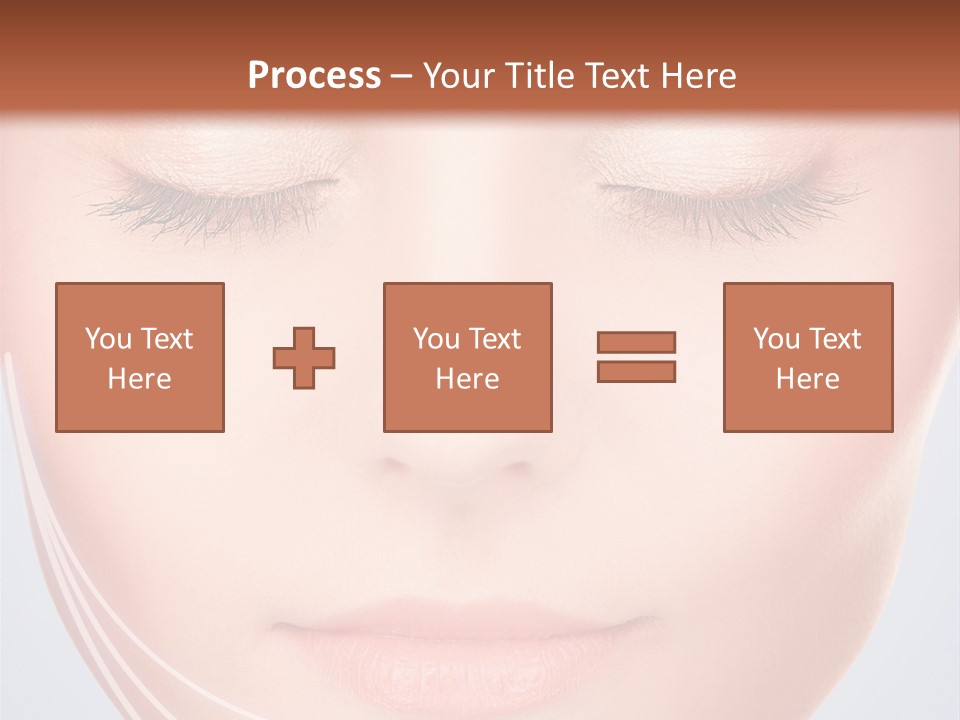 Calm Collagen Freshness PowerPoint Template