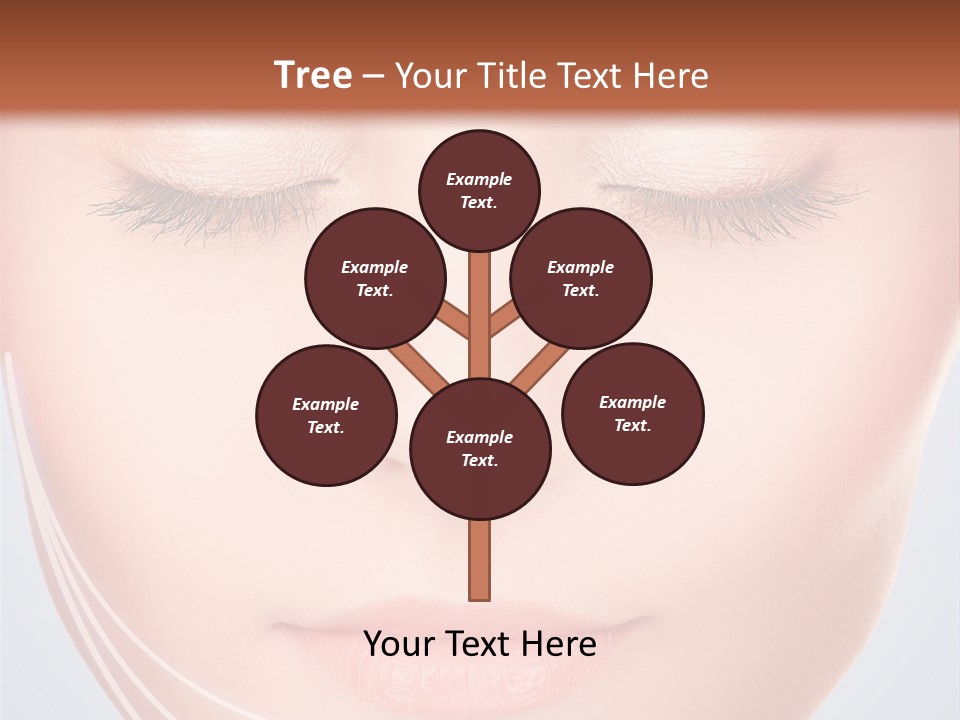 Calm Collagen Freshness PowerPoint Template