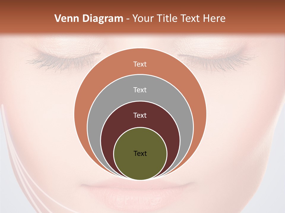 Calm Collagen Freshness PowerPoint Template