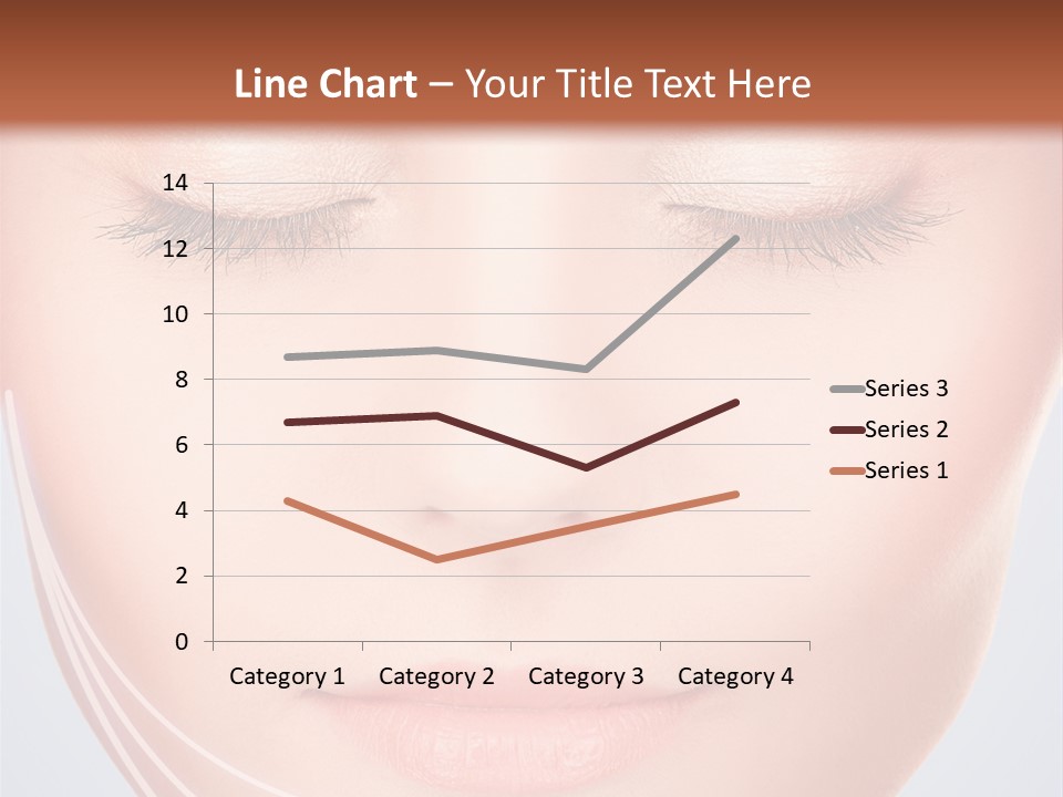 Calm Collagen Freshness PowerPoint Template
