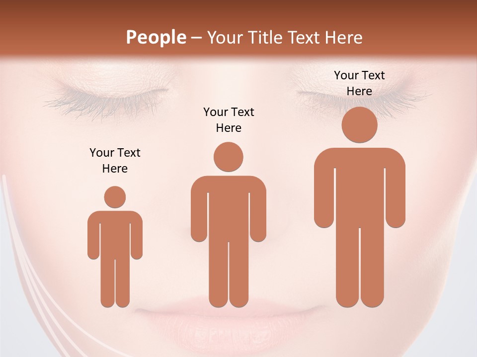 Calm Collagen Freshness PowerPoint Template