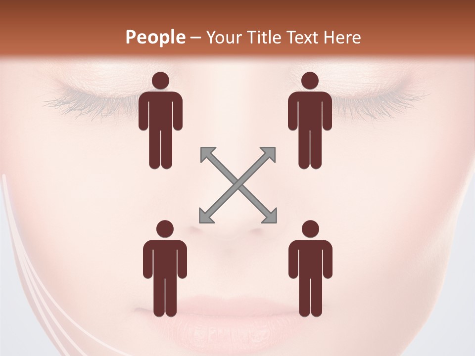 Calm Collagen Freshness PowerPoint Template