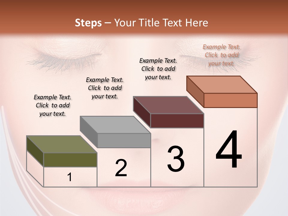 Calm Collagen Freshness PowerPoint Template