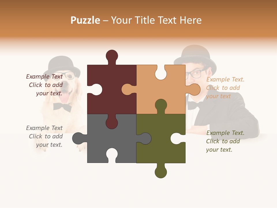 S Pet Entertainer PowerPoint Template