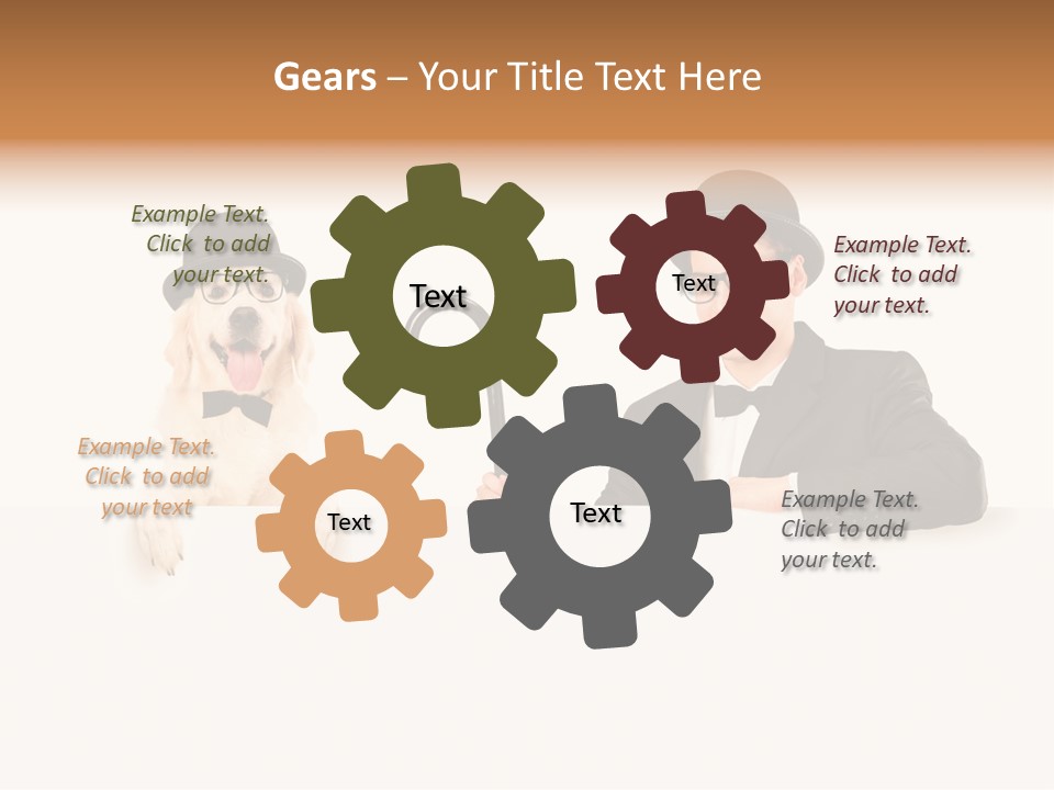 S Pet Entertainer PowerPoint Template