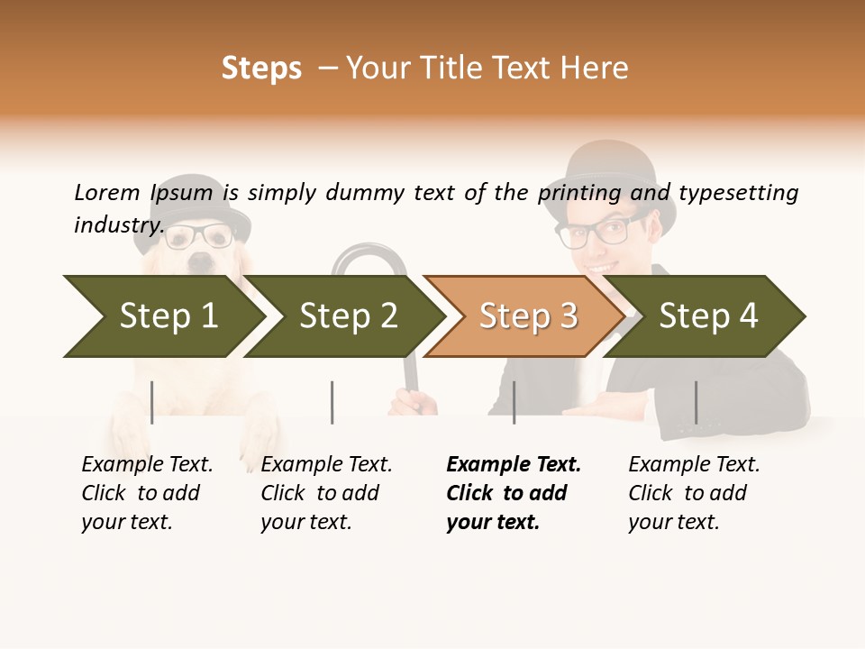 S Pet Entertainer PowerPoint Template