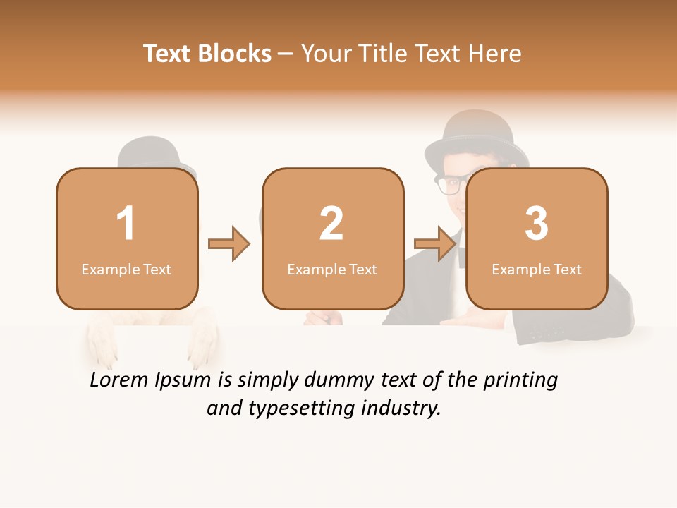 S Pet Entertainer PowerPoint Template