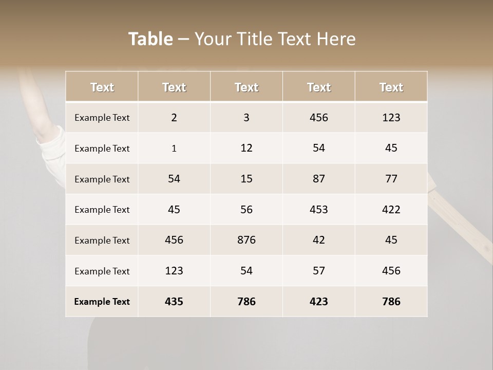 Market Man Cheering PowerPoint Template