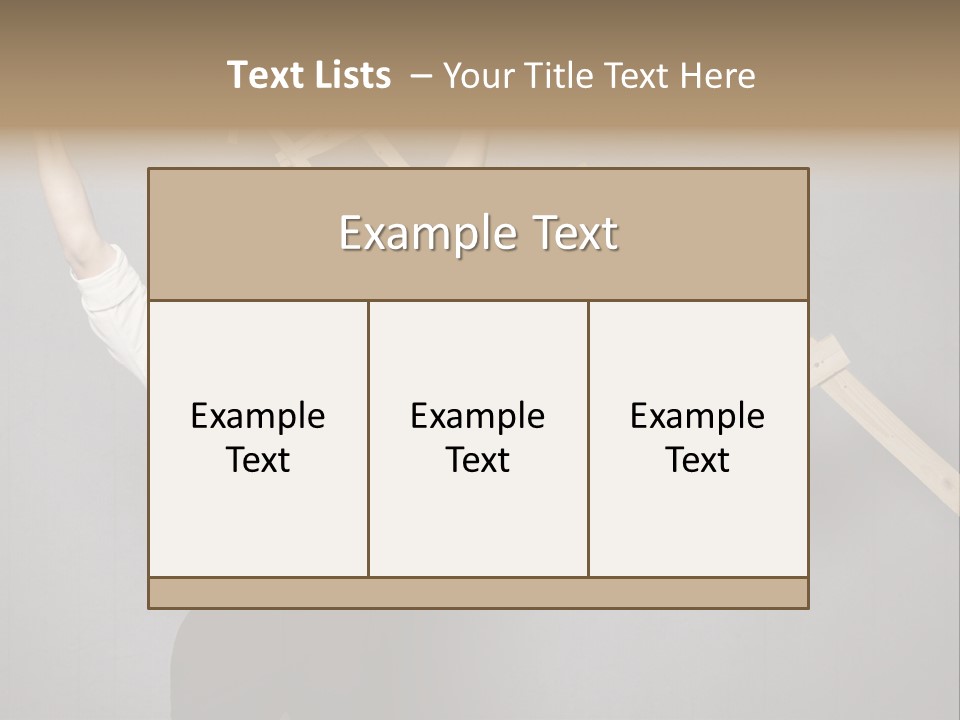 Market Man Cheering PowerPoint Template